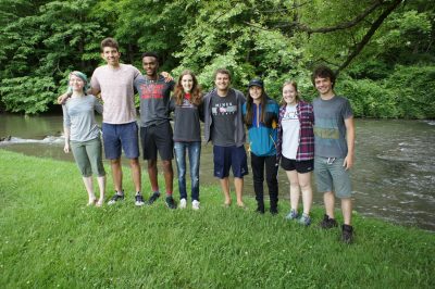 Eight undergraduate students from universities around the country participated in a Virginia Tech Research and Extension Experiences for Undergraduates program funded by USDA. They are: Elise Malvicini, Michael Galeski, Amir Barnett, Jessica Barthel, Caleb Ring, Alexa Bracale, Sarah Abrahams, and Jacob Kravits.
